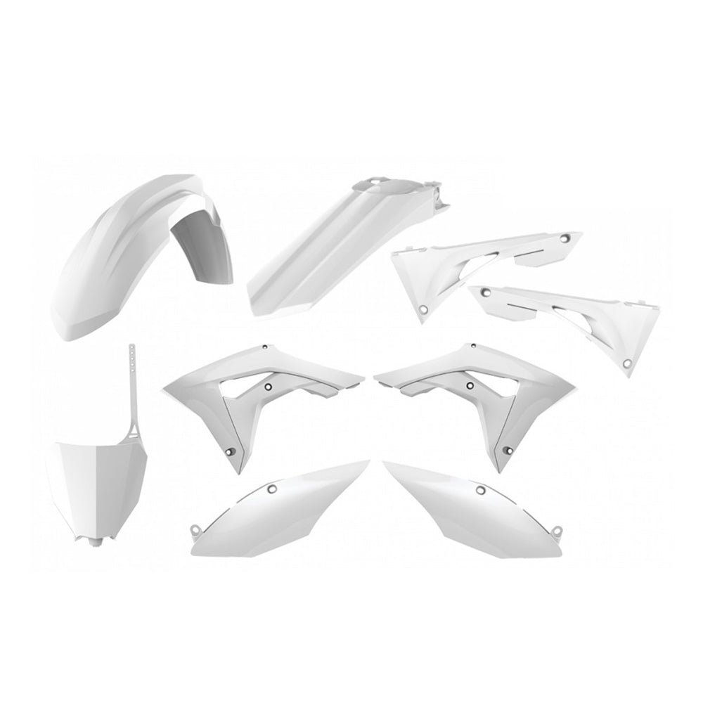 Polisport Plastics Box Kit For Honda CRF 450R White 2017-2018